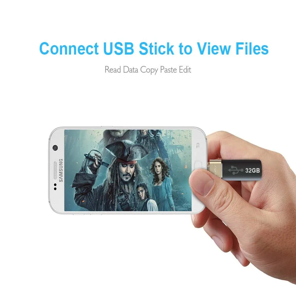Ingelon Micro USB Adapter USB to MicroUSB Cable Converter for Pendrive USB Flash Drive to Phone Mouse Keyboard OTG A USB Gadget (3)
