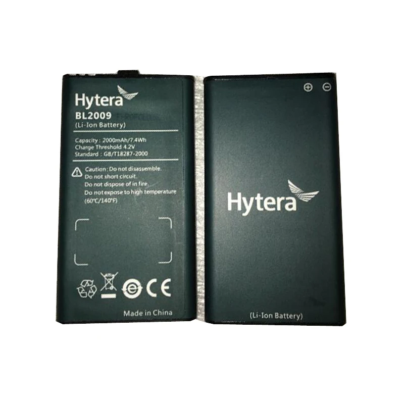 

2000mah battery for Hytera BL2009 HYT PD362 PD355 PD365 PF355LF PD365LF TD360 TD350 walkie talkie batteries