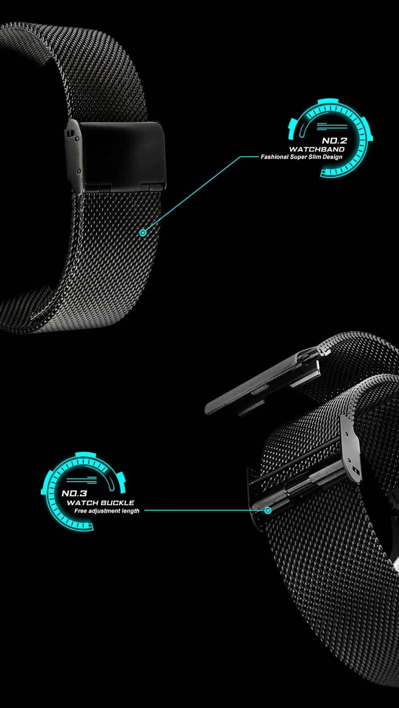 luxo esporte masculino relógios de pulso moda