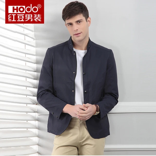 Hodo Men Jackets Spring 2018 New Business Casual Simple Solid Grey Hodo Men Jackets Spring 2018 New Business Casual Simple Solid Grey Blue Jacket Suit Hombres Outerwear