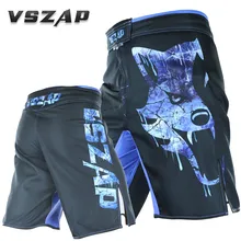 Летние Новые VSZAP гигантские Повседневные Шорты Для Фитнеса MMA Fight Muay Thai UFC, мужские шорты для бодибилдинга, мужские шорты с карманами из полиэстера