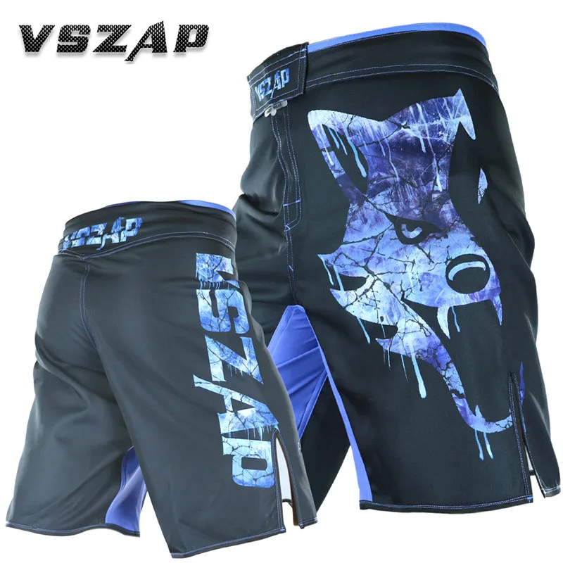 

Summer New VSZAP GIANT Fitness Casual Shorts MMA Fight Muay Thai UFC Shorts Mens Bodybuilding Men Shorts With Pockets Polyester