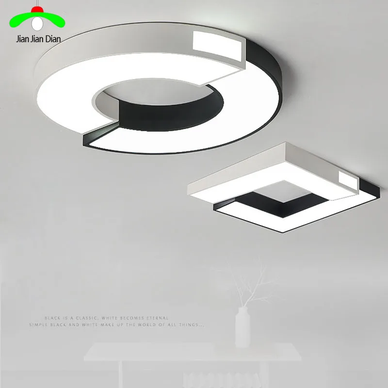 

LED ceiling lamp dimmable bedroom lamp atmosphere modern simple living room lamp restaurant lighting creative art lamp