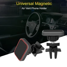 Обновленный Универсальный магнитный автомобильный держатель Air Vent Mount 360 Вращение умный магнит автомобильный держатель телефона для iPhone samsung мобильный стенд
