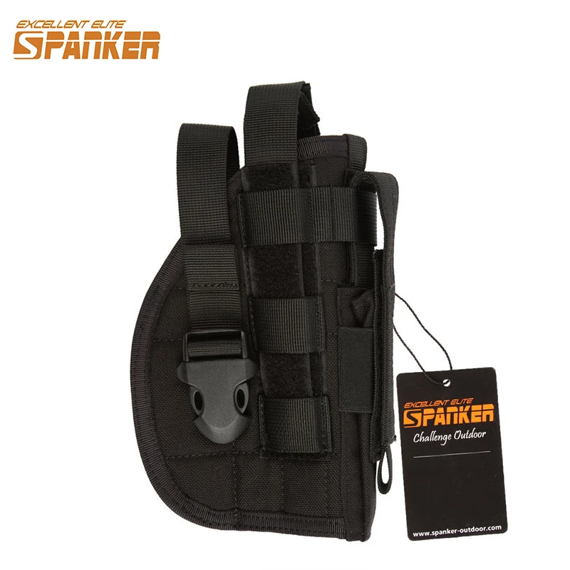 EXCELLENT ELITE SPANKER Tactical Gun Holster Molle Leg Bags Ammo Clip