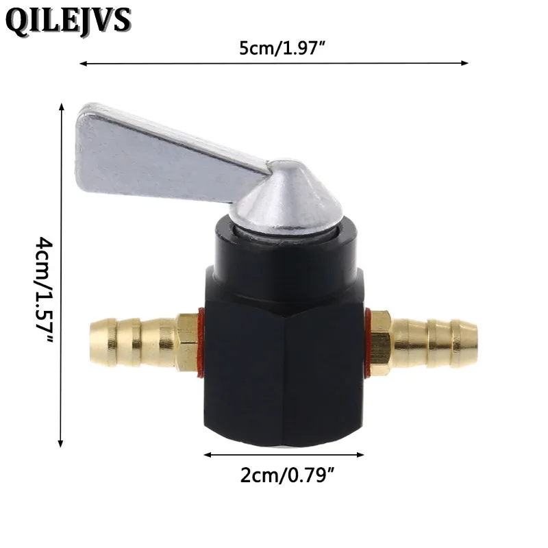 QILEJVS Универсальный 6 мм в линии бензин/Топливный Кран мотоцикл ВКЛ-ВЫКЛ Petcock топливный переключатель