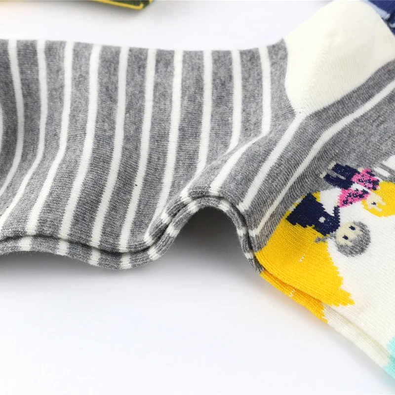 PEONFLY новые полосатые Мультяшные сказочные анимационные носки Totoro sox Осенние