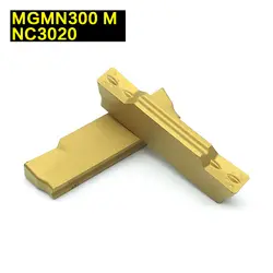 Mgmn300 M nc3020 канавок вставки карбида мгмн 300 высокого качества токарный резец поворотный инструмент отрезки и канавок инструмент прощание
