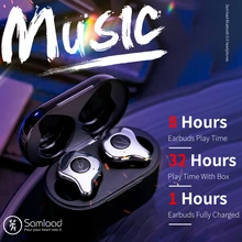 Новая версия Bluetooth 5,0 наушники с поддержкой беспроводного зарядного устройства для игр с глубокими басами наушники с зарядным устройством для iOS и Android