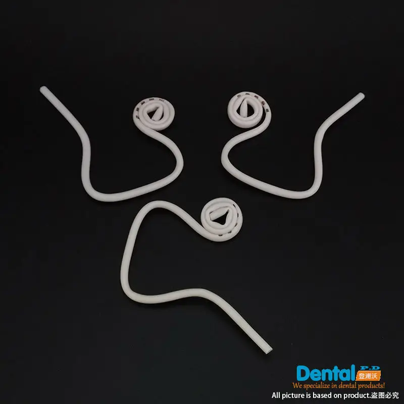 100pcs Flex bend saliva ejectors Saliva ejector / evacuation trapin