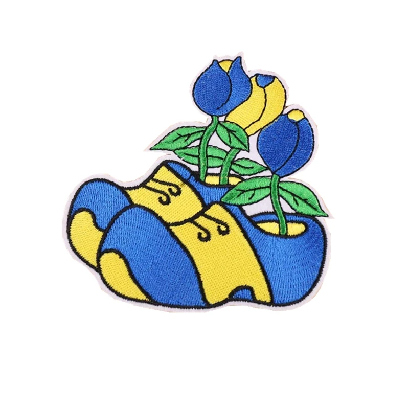 

DIY badge garment custom embroidery patch for clothing punk motif iron on patches
