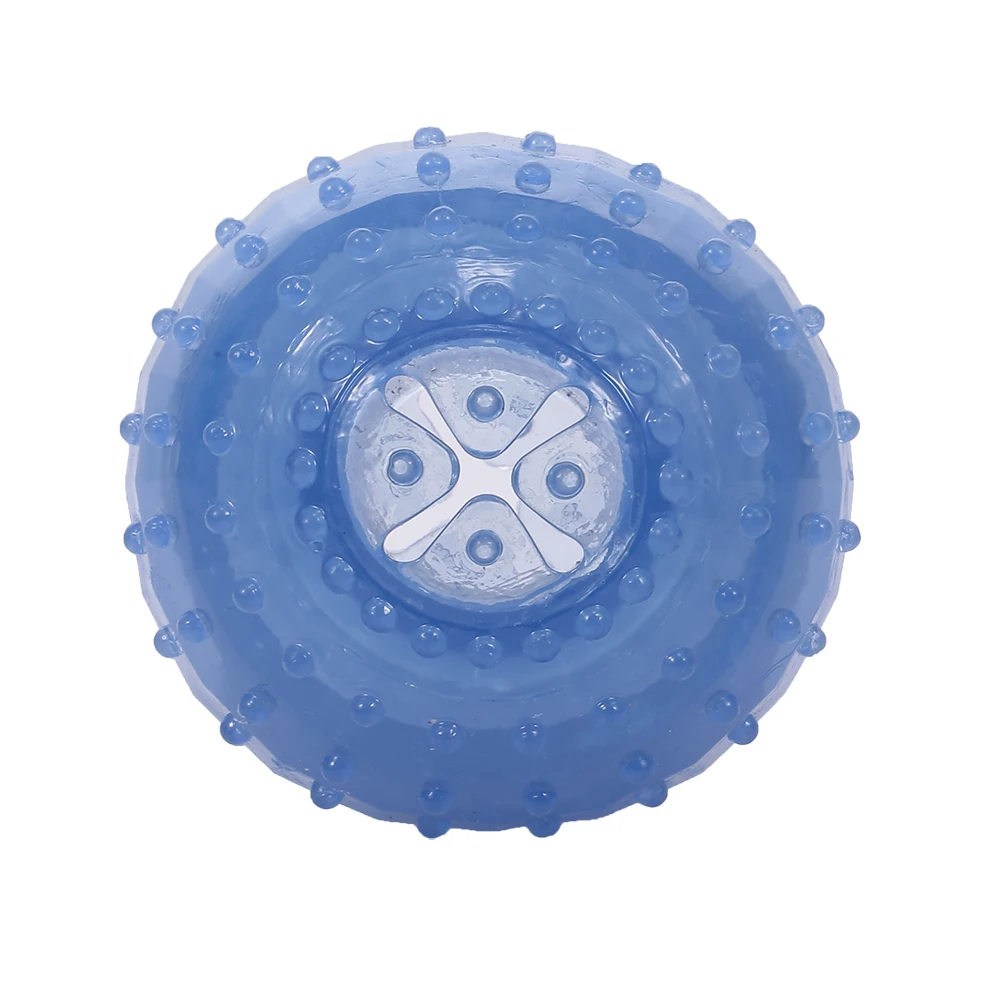 

Soft Pet Dog Toys Freeze Cooling Teether Elasticity Ball Cat Puppy Chew Toy For Dog Tooth Clean Ball Of Food Rubber Ball