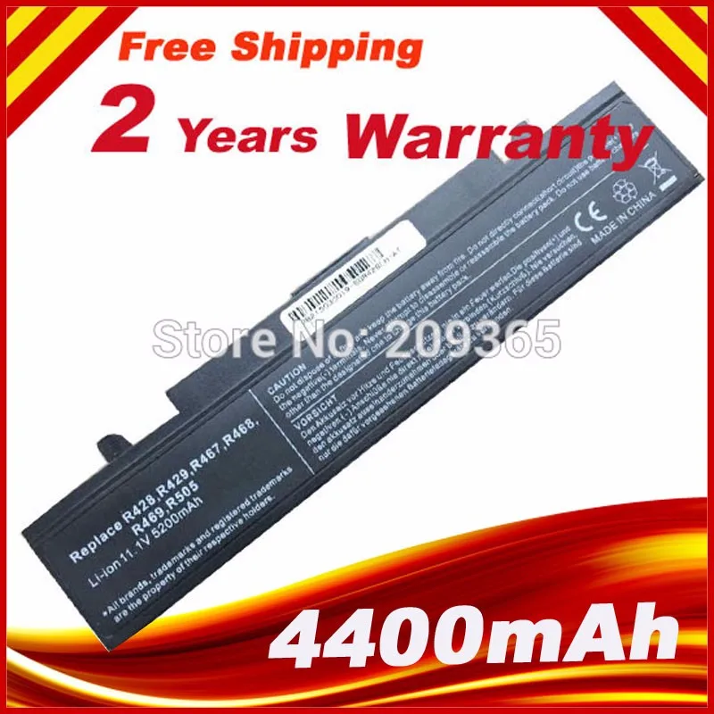 Батарея для SAMSUNG 300E4A 300E5A 300E5C 300E7A 300V3A 300V4A 300V5A 305E7A 305V4A 305V5A 355V4C 355V5C серии AA-PB9NC6B