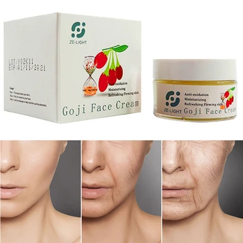 

Goji Face Cream Anti-oxidation Deep Moisturizing Whitening Day Cream Refreshing Firming Skin 30g Facial Cream