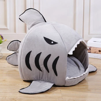 

Cat Bed For Small Cats Dogs Cave Bed Removable Cushion Waterproof Bottom Cat House Mouse For Cats Pet Products