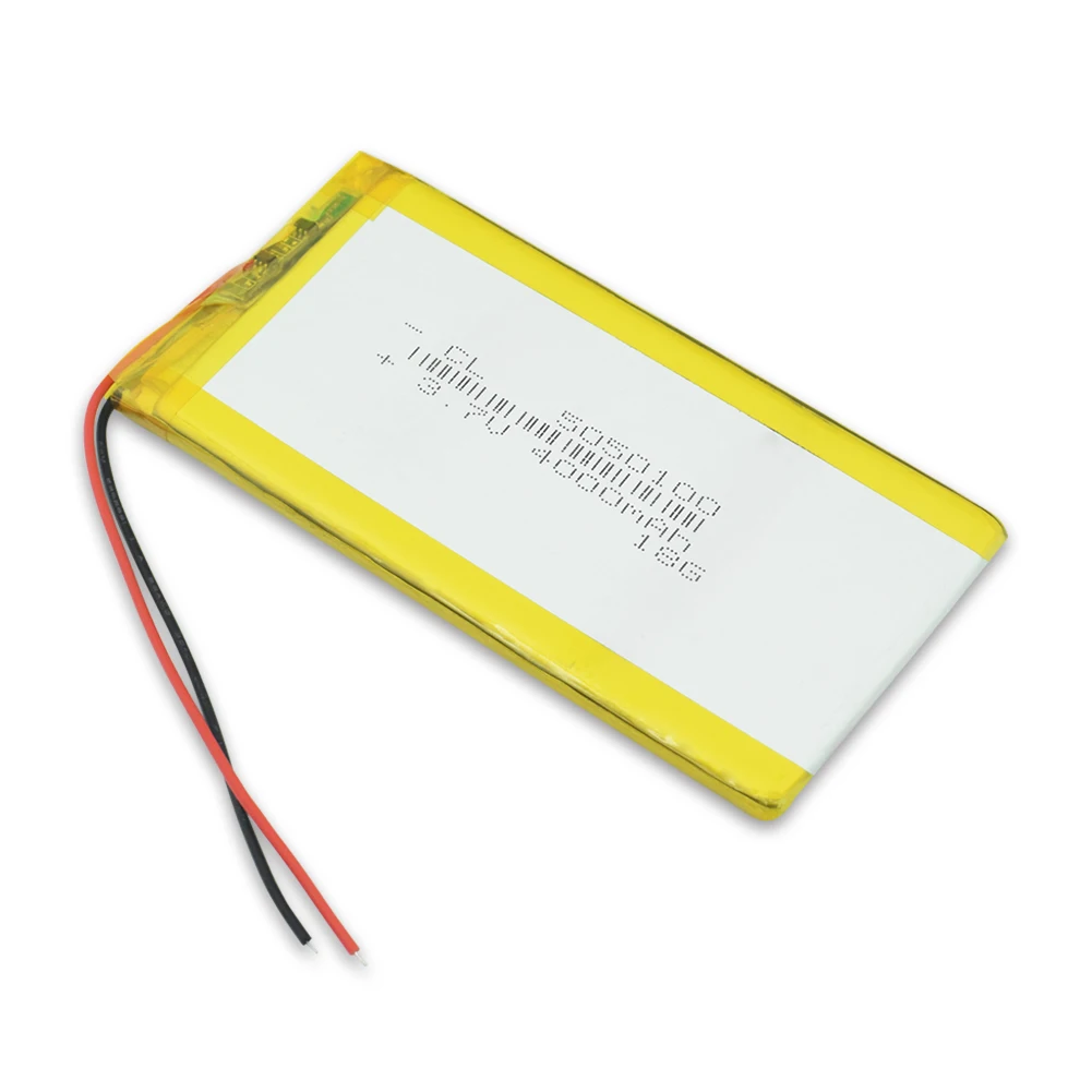 Литий полимерный аккумулятор для планшета MP5 GPS BT 1/2/4x2020 5050100 4000 мАч 3 7