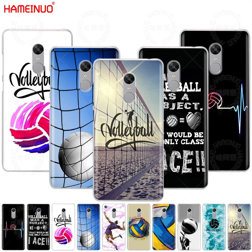 

HAMEINUO Volleyball Sports Cover phone Case for Xiaomi redmi 5 4 1 1s 2 3 3s pro PLUS redmi note 4 4X 4A 5A