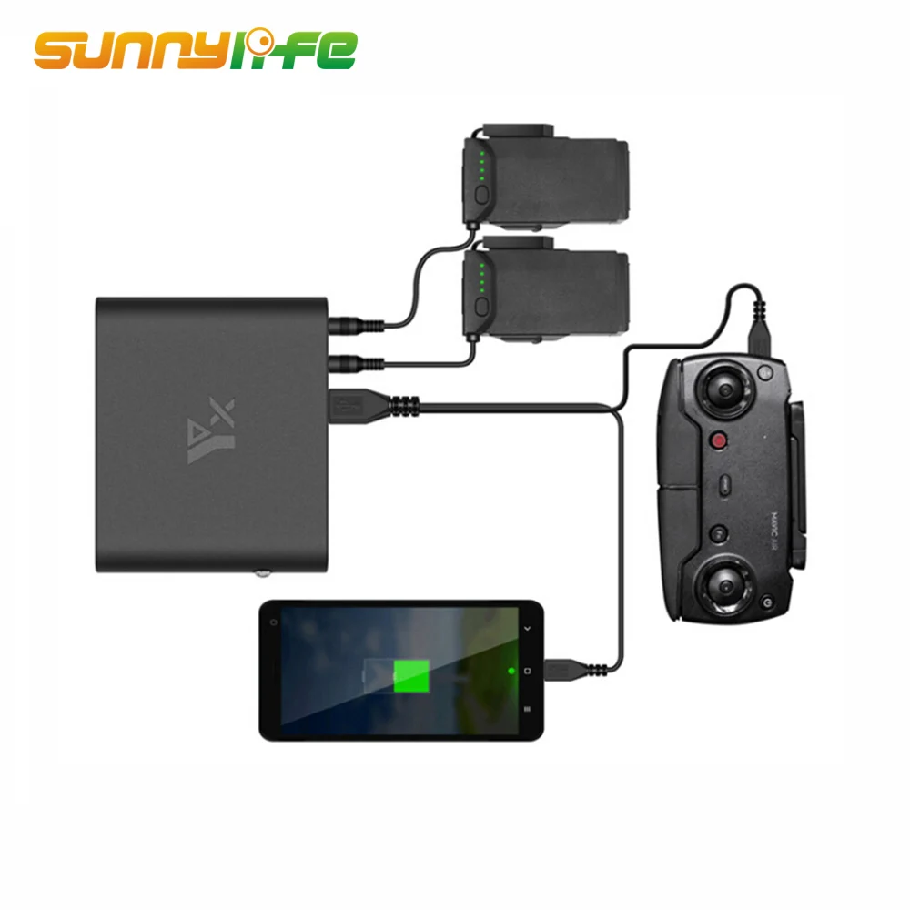 

New Arrival Mobile Charging Power Bank Intelligent Battery Charger Outdoor Using Charger for DJI MAVIC AIR Drone Accessories