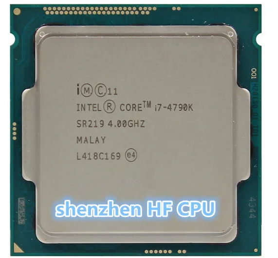 Original lntel Processor i7 4790K Quad Core 4.0GHz LGA 1150 TDP 88W 8MB (working 100% Free Shipping) cpu chip