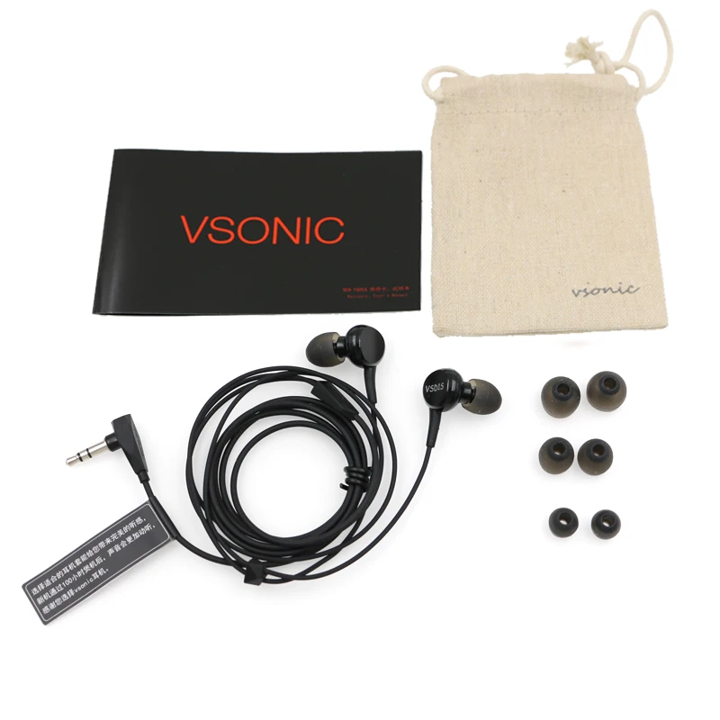 VSONIC Новинка VSD1S VSD1Si профессиональные шумоизоляционные Hi Fi наушники вкладыши с