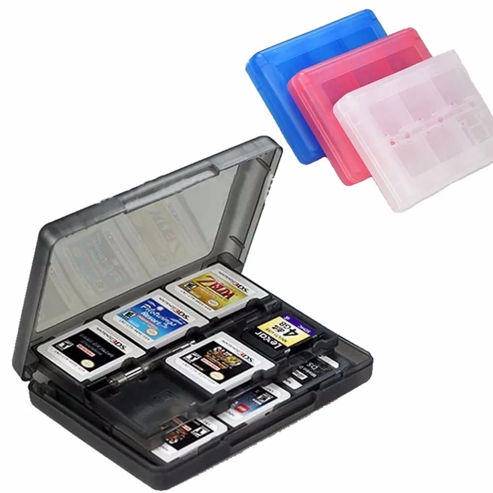 Штепсельное двойное 28-in-1 Футляр для игровых карт для nintendo 3DS/3DS/DSi XL/DSi LL/DS Lite хранение картриджей решение коробка
