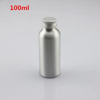 

100ml x 40 Aluminum Cosmetic Packaging metal Bottle, Metal Storage Container, Essential Oil Bottle with aluminum screw caps