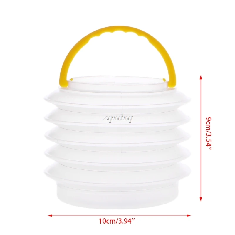 

Portable Foldable Painting Brushes Holder Cleaning Case Washing Pen Bucket Nov12 Drop ship
