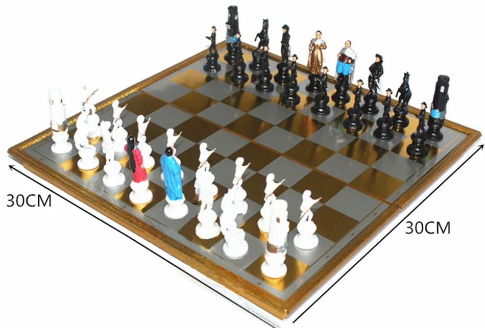 

International Chess Set Chess With Chessboard Magnetic Chess Cartoon Chess Pieces Family Party Travel Toy Kid Board Game Ajedrez