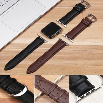 

centechia Hot Sell Nylon Watchband for Apple Watch Band Series 3/2/1 Sport Leather Bracelet3 8 mm 42 mm Strap For iwatch Band