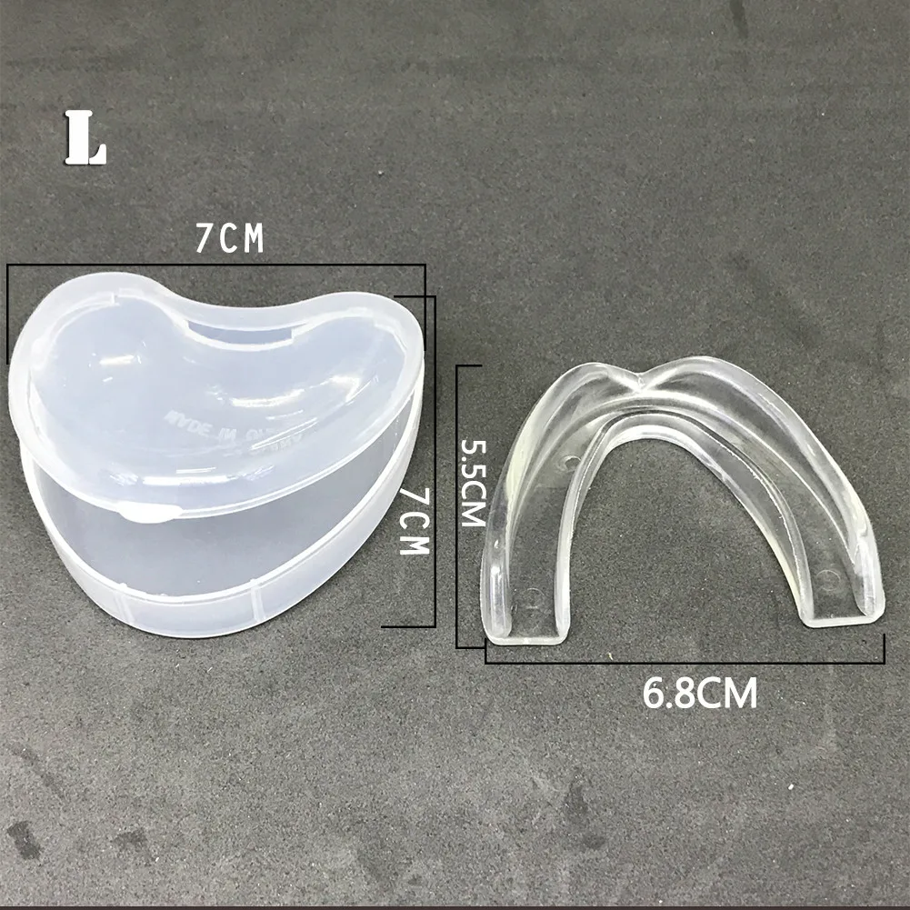 Горячая Распродажа, 1 комплект, Защита рта, защита зубов для бокса, футбола, баскетбола, каратэ, муай, Тай, безопасная защита с коробкой