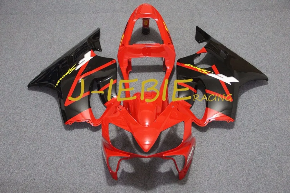 

Red black Injection Fairing Body Work Frame Kit for HONDA CBR600 CBR 600 CBR600F F4I 2001 2002 2003