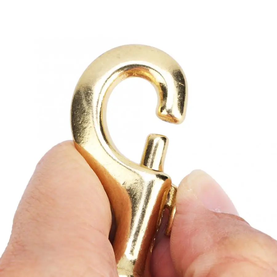 Multifuncitional Quality Brass Swivel Trigger Hook High Strength Pet Pet Leash Rope Hooks Accessories