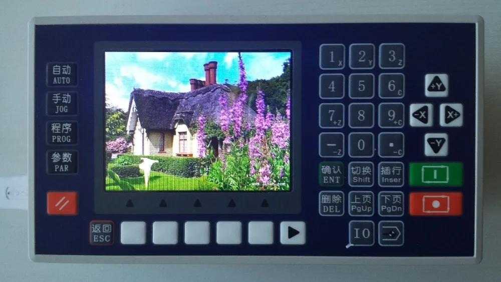 

3 axis 3.5 Inch Color LCD CNC controller lathe PLC Controller system stepper motor control stepping