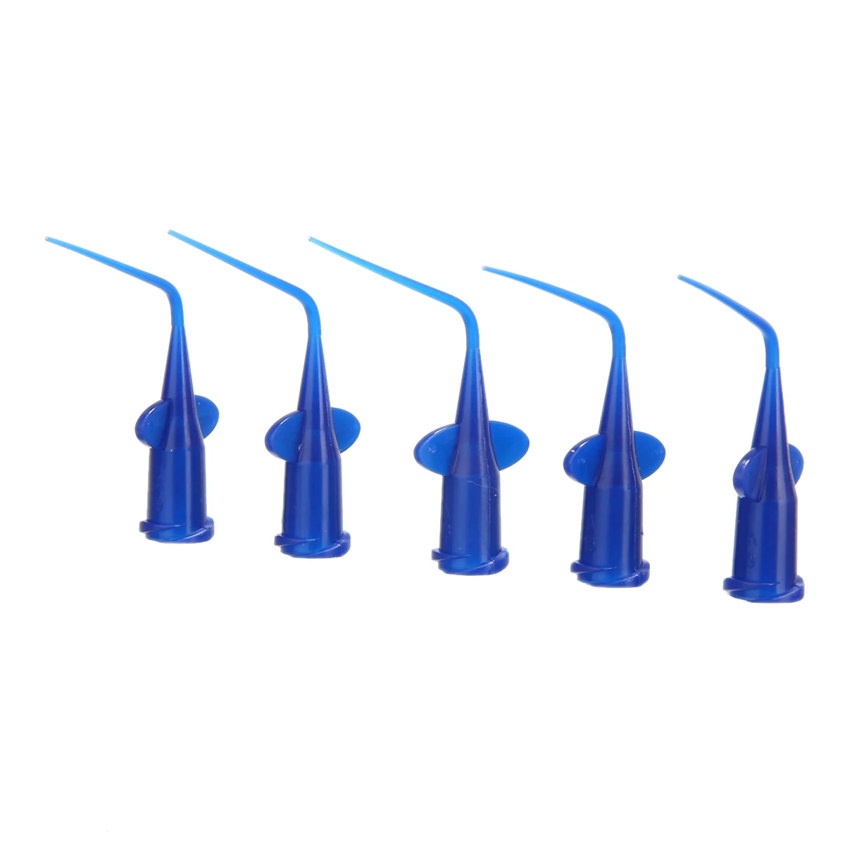 50 Pieces Dental Irrigation Tips Disposable Syringe Tips Blue Dental Disposable Syringe Tip Dental Irrigation Tips For Dentist