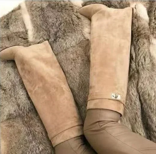 belted thigh high boots plus size