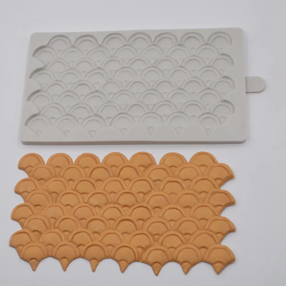 

1PCS Food Grade Beautiful Pattern Silicone Fondant Cake Decorating Mold Cake Decoration Mold For Birthday Party Wedding