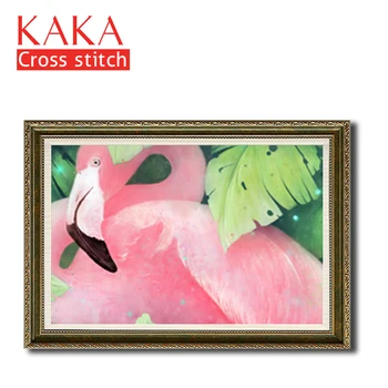 

Cross stitch kits,Embroidery needlework sets with printed pattern,11CT canvas for Home Decor Painting,Animals Full NCKA012