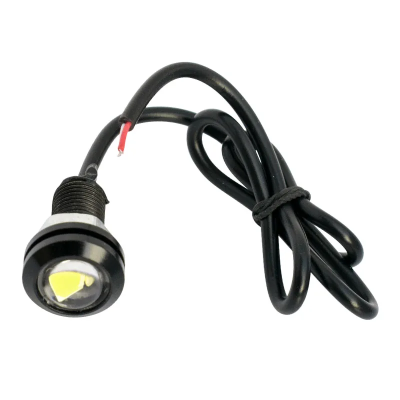 

10pcs 18MM LED Eagle Eye Car Light High Power Car DRL Daytime Running Light Source Backup Reversing Parking Signal Lamps 12V 10X