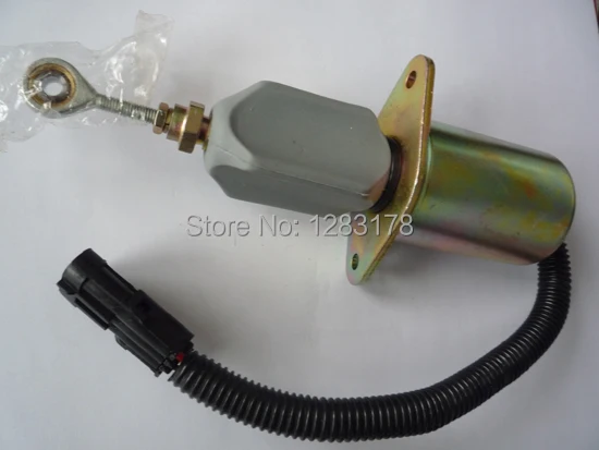 

Fuel Shutdown Solenoid Valve 3935650,SA-4764-24 for 6CT,VW:2TO201114A 24V , Free fast shipping