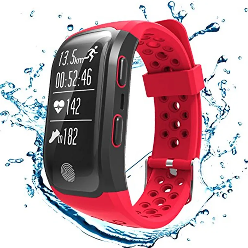 Умные часы GPS Bluetooth IP68 водонепроницаемые спортивные модели монитор сердечного