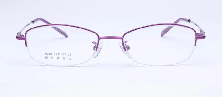 Eyesilove memory alloy myopia glasses Nearsighted Glasses prescription glasses women eyewear ultra-light -0.50 to -6.00
