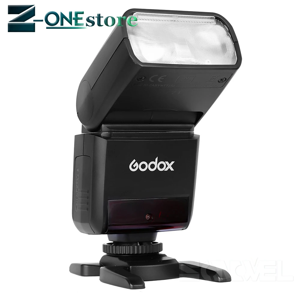 Вспышка Godox TT350N 2 4G HSS 1/8000s i TTL GN36 для камеры Nikon D800 D700 D7500 D7200 D7100 D7000 D5600 D5500