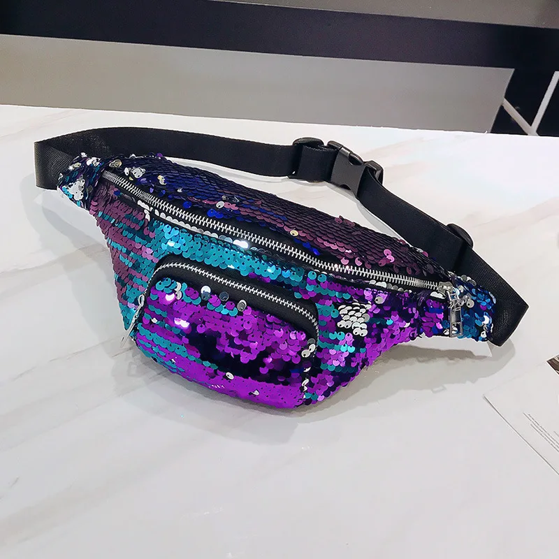 

QIUYIN Waterproof New Designer Waist Pack Shoulder Fanny Pack Chest Bag Small Travel Pouch Women's Waist Bag Belt