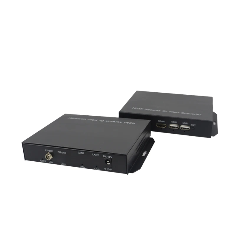 Высококачественный оптический медиа конвертер 1080P HDMI с 2 квм USB2.0 удлинитель