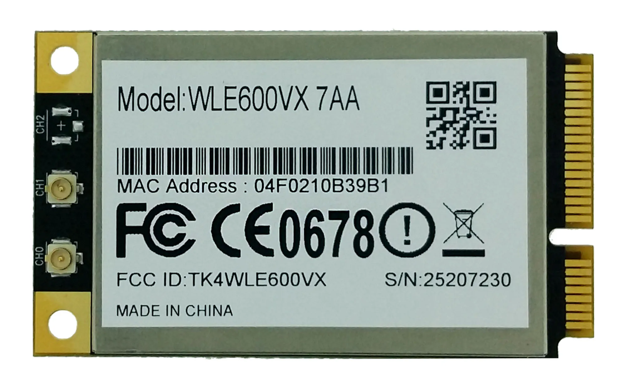

Compex 2X2 11ac wireless network card WLE600VX has the highest speed of 867Mbps, 9882 of the chip.