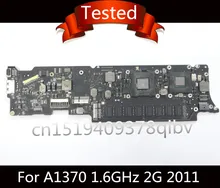 Genuine Tested Motherboard i5 1.6GHz 2GB RAM i5 1.3GHz 4G for Macbook Air 11″ A1370 2011 820-3024-B Logic Board A1465 2013 2014