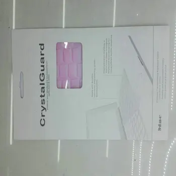 

For Apple Macbook Air /Pro 13"/15/17 (EU Version, Russian) Free Shipping 2015 Russian Half-transparent Silicone Keyboard Cover