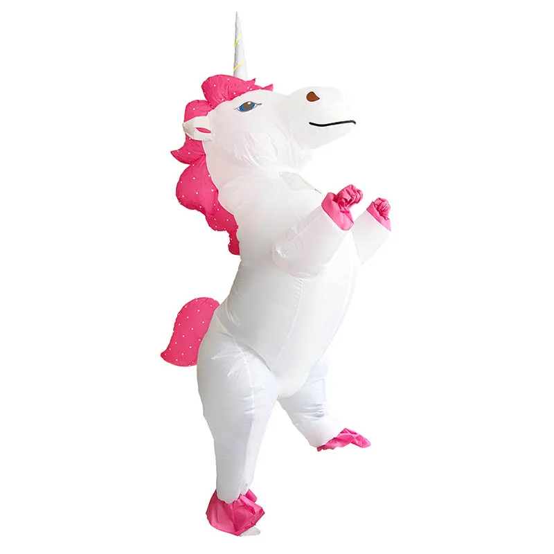 Пурим надувной Единорог Лошадь костюм для взрослой вечеринки карнавальный костюм фестиваль ткань Рождественский подарок