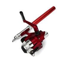 1 шт. Мини Портативный алюминиевый сплав карманная ручка форма рыбы Удочка с дропшиппинг Удочка# T2G