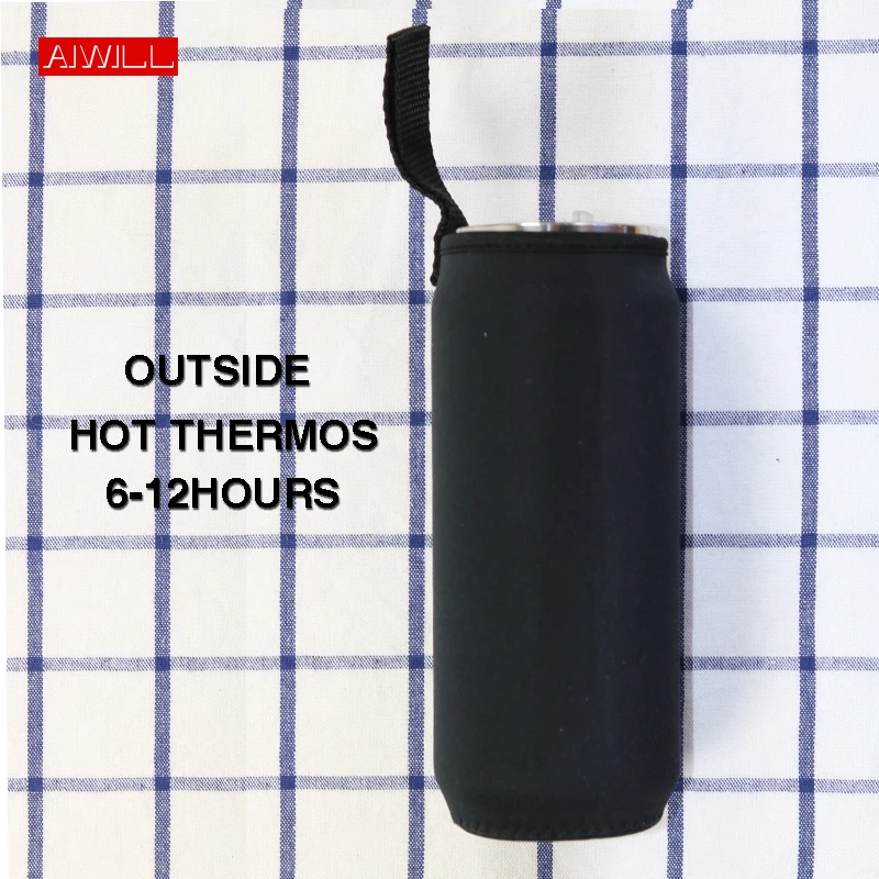 

AIWILL Healthy sport stainless steel thermos with a straw for tea travel cup thermal bottle thermo mug Cans Thermoses thermocup